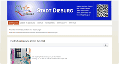 Desktop Screenshot of dieburg.de